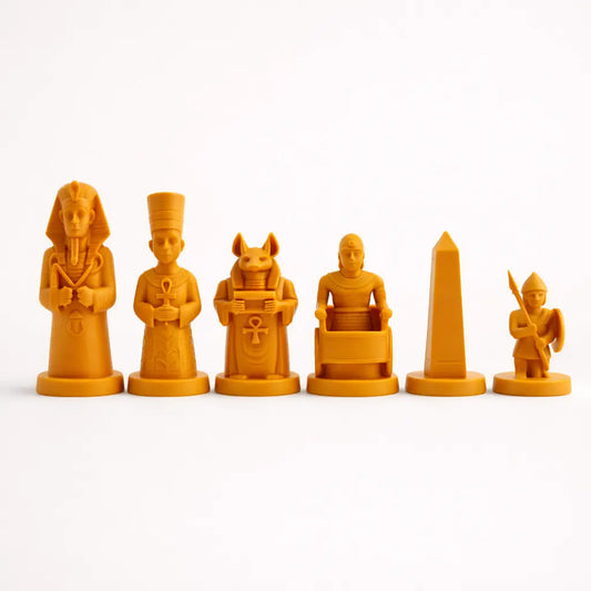 Antik Mısır Temalı Satranç Taşları