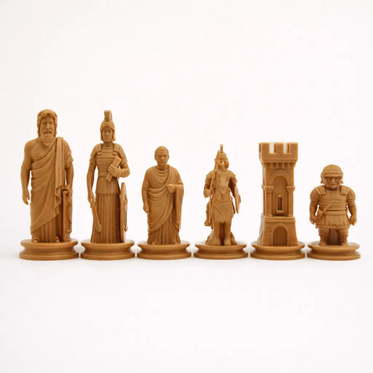 Antik Roma Temalı Satranç Taşları