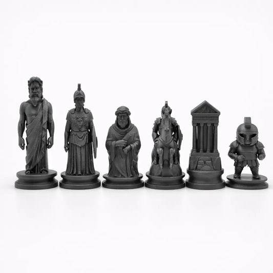 Antik Yunan Temalı Satranç Taşları