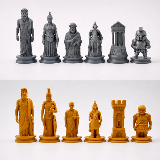 Antik Yunan ve Antik Roma Temalı Satranç Takımı