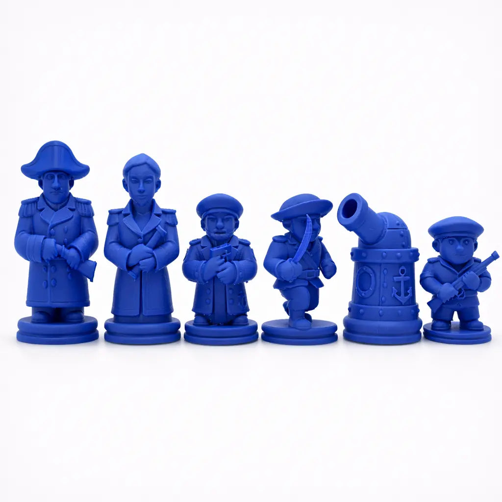 Donanma Temalı Satranç Taşları