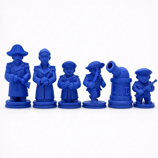 Donanma Temalı Satranç Taşları