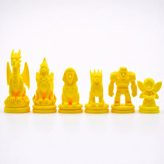 Mistik Canlılar Temalı Satranç Taşları